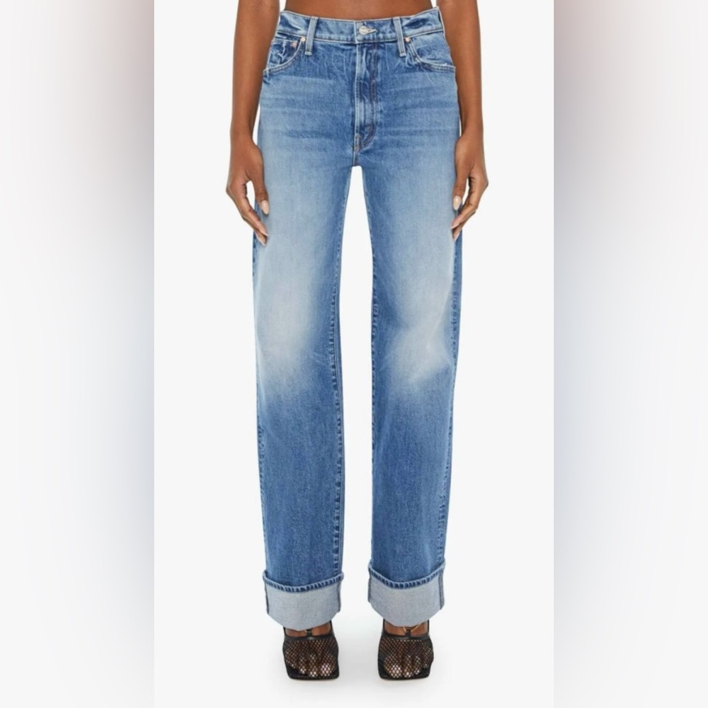 MOTHER DODGER SKIMP CUFF Jeans